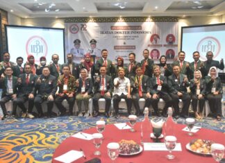 Bupati Lampung Timur Hadiri Acara Pelantikan IDI Cabang Setempat