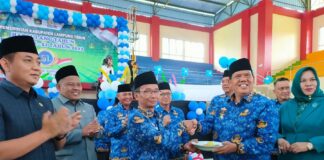 Wabup Lamtim Azwar Hadi : KORPRI Senantiasa Bersinergi, Serta Mampu Menciptakan Kekeluargaan Yang Lebih Baik