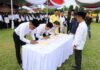 KPU Kabupaten Lampung Timur Lantik 792 Orang Anggota Panitia Pemungutan Suara