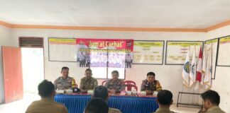 Polsek Batanghari Nuban Gelar Jumat Curhat
