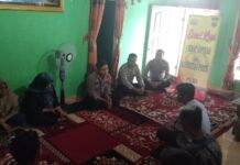 Kapolsek Batanghari Nuban Adakan Jum’at Curhat di Trisnomulyo