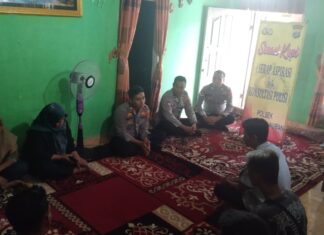 Kapolsek Batanghari Nuban Adakan Jum’at Curhat di Trisnomulyo