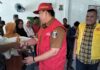 PMI Lamtim Beri Bantuan Untuk Korban Angin Puting Beliung