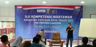 PWI Lampung Adakan UKW Angkatan XXVII dan XXVII dan XXVIII 2023
