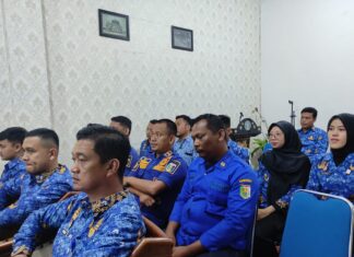 Sosialisasi Dan Simulasi Tanggap Darurat Kebakaran Rutan Sukadana, Gandeng BPBD Dan Damkar