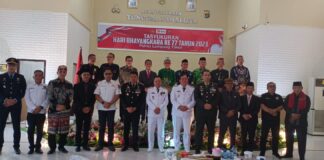 Kapolres Pimpin Perayaan Hari Bhayangkara Ke-77 Tahun Di Lampung Timur