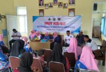 Rayakan Hari Jadi ke-62, IKWI Lampung Timur Gelar Potong Tumpeng