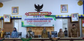 Bunda PAUD Lamteng Buka Rakor Pokja Bunda Paud