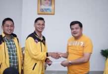 Bupati Lampung Tengah Terima Audiensi Hapkido Lamteng