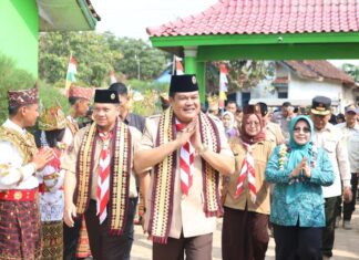 Peringati Hari Pramuka Nasional ke-30, Lamteng Gelar Upacara Besar