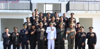 Musa Ahmad Hadiri Upacara HUT Bhayangkara ke-77