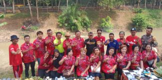 PWI Lamtim Suport dan Ikut Andil dalam “Merdeka-kan” sungai dari sampah