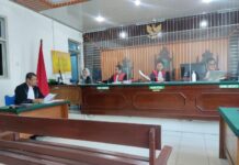 Sidang Perdana Pengajuan PK di PN Gunung Sugih, Candra Guna Serahkan Novum