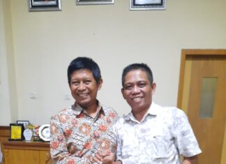 Terkait Insiden Antar Mahasiswa : Ketua PWI Lamtim Muklis Temui Rektor UM Metro