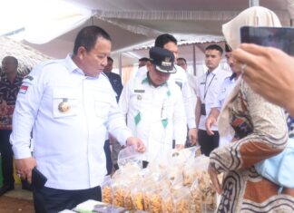Pemkab Lamtim Launching Program Warung Sehat