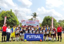 Bupati Lamtim Buka Kompetisi Futsal Bupati Cup Kategori Pelajar SMA, MA,SMK Se-Kabupaten Lamtim Tahun 2023