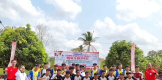 Bupati Lamtim Buka Kompetisi Futsal Bupati Cup Kategori Pelajar SMA, MA,SMK Se-Kabupaten Lamtim Tahun 2023