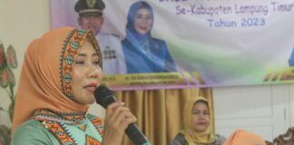 Ketua TP PKK Lamtim Gelar Pembinaan 10 Program Pokok PKK