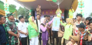 Yusbariah Ajak Masyarakat Melakukan Aktivitas Fisik 30 Menit Perhari dan Konsumsi Buah dan Sayur-Sayuran