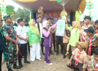 Yusbariah Ajak Masyarakat Melakukan Aktivitas Fisik 30 Menit Perhari dan Konsumsi Buah dan Sayur-Sayuran