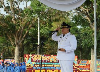 Wakil Bupati Lamtim Azwar Hadi Jadi Inspektur Upacara Peringatan Hari Pahlawan Tahun 2023