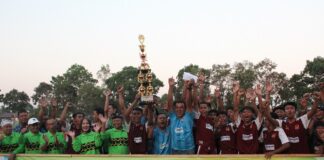 Bupati Lamtim M Dawam Rahardjo Tutup Kompetisi Sepak Bola Bupati Cup Tahun 2023