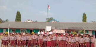 PHE OSES Beri Bantuan Infrastruktur Pendidikan SDN Karya Tani