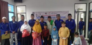 PWl LamTim Gelar Santunan Anak Yatim dan Buka Puasa Bersama