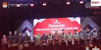 KPU LAMTIM Launching Pemilihan Bupati dan Wakil Bupati Tahun 2024