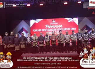 KPU LAMTIM Launching Pemilihan Bupati dan Wakil Bupati Tahun 2024