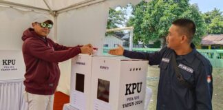 KPU Lampung Timur Gelar Simulasi Pilkada 2024