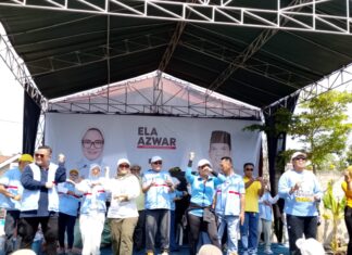 Sapa Warga Labuhan Maringgai, Ela-Azwar Hadi Janji Akan Bawa Perubahan Untuk Masyarakat Lampung Timur