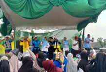 Giliran Kecamatan Metro Kibang Disambangi oleh Ela-Azwar Hadi