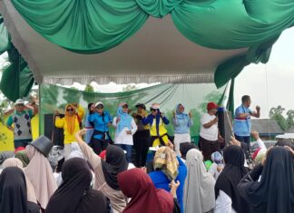 Giliran Kecamatan Metro Kibang Disambangi oleh Ela-Azwar Hadi