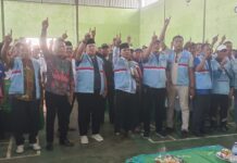 Ratusan Pengurus 11 Parpol Sekecamatan Sekampung Udik Konsolidasi Bersama Cabup Cawabup 01 Ela -Azwar Hadi