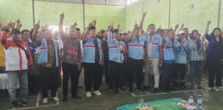 Ratusan Pengurus 11 Parpol Sekecamatan Sekampung Udik Konsolidasi Bersama Cabup Cawabup 01 Ela -Azwar Hadi
