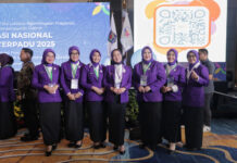 Ketua TP Posyandu Lampung Timur Huzaimah Azwar Hadi Hadiri Rakornas Posyandu se-Indonesia