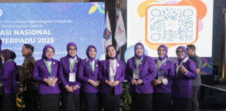 Ketua TP Posyandu Lampung Timur Huzaimah Azwar Hadi Hadiri Rakornas Posyandu se-Indonesia