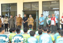 Bupati Lamtim Ela Siti Nuryamah Melepas Peserta Forsgi U-10 dan U-12 Kabupaten Lampung Timur Menuju Piala Gubernur Lampung 2025