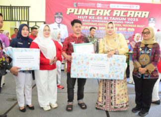 RSUD Sukadana Gelar Puncak Peringatan HUT RI ke-80, Bupati Ela Berikan Kado Istimewa Kepada Masyarakat Yang Melahirkan 17 Agustus 2025