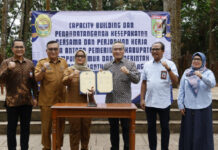 Bupati Lamtim Ela Bangun Sinergitas bersama Pemkab Bantul Tandatangani Kesepakatan dalam Pengendalian Inflasi